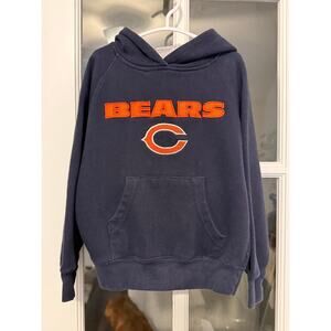 NFL Team Apparel Kids Chicago Bears Hoodie Sweatshirt Size S (4)